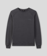 Organic Cotton Sweatshirt "DAD": Lava Grey