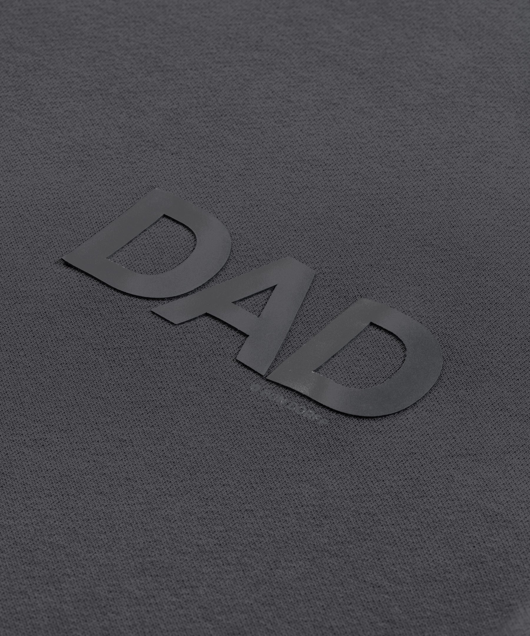 Sweatshirt en coton organique "DAD": Gris lave