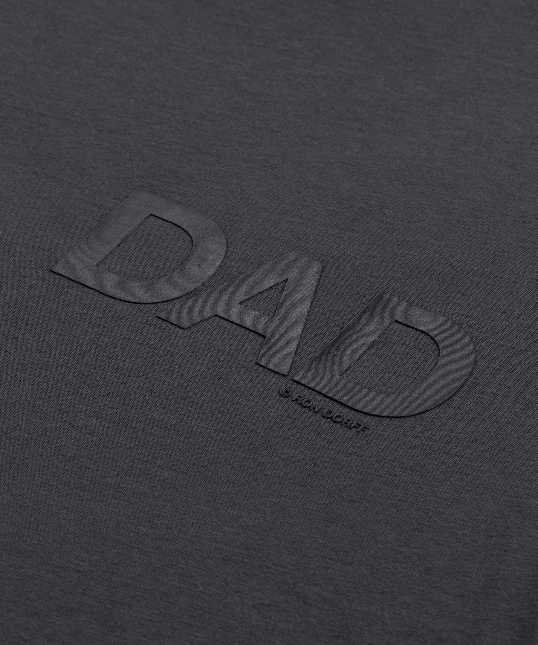 T-shirt en coton organique "DAD": Gris lave