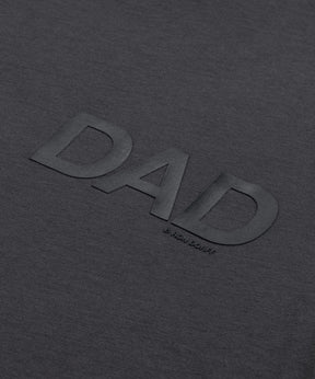 T-shirt en coton organique "DAD": Gris lave