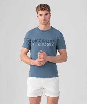 Organic Cotton T-Shirt "DISCIPLINE": Bering Sea