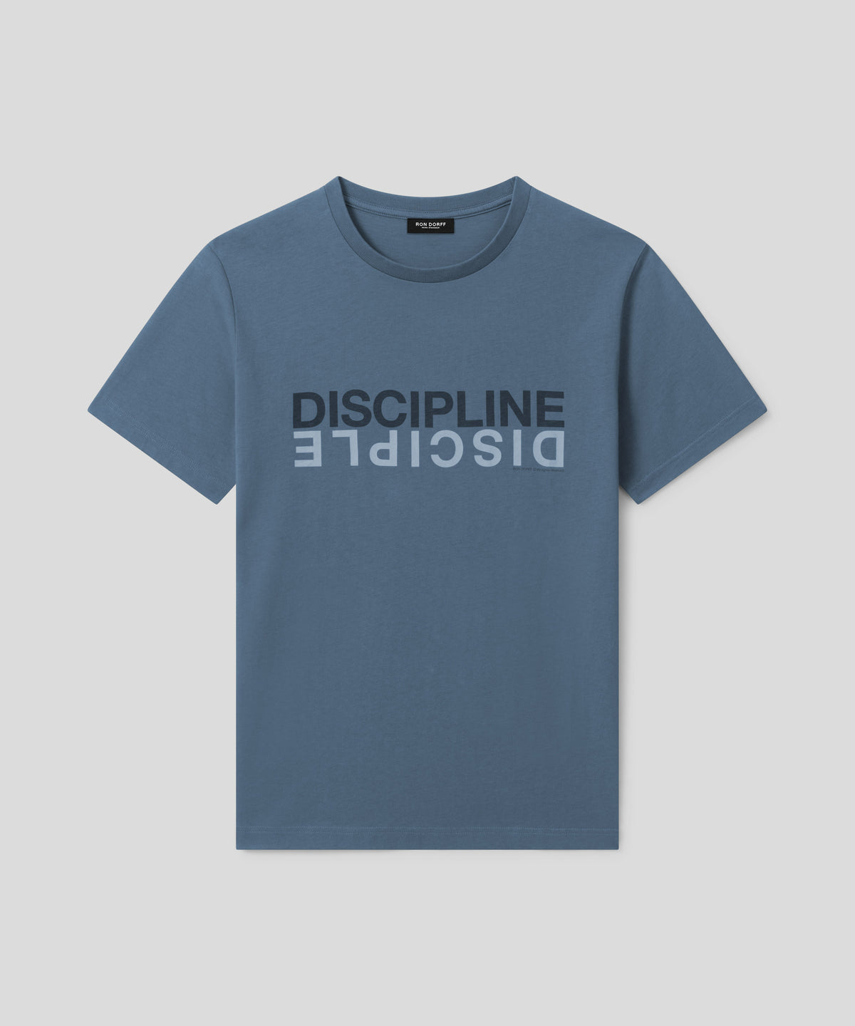 Organic Cotton T-Shirt "DISCIPLINE": Bering Sea