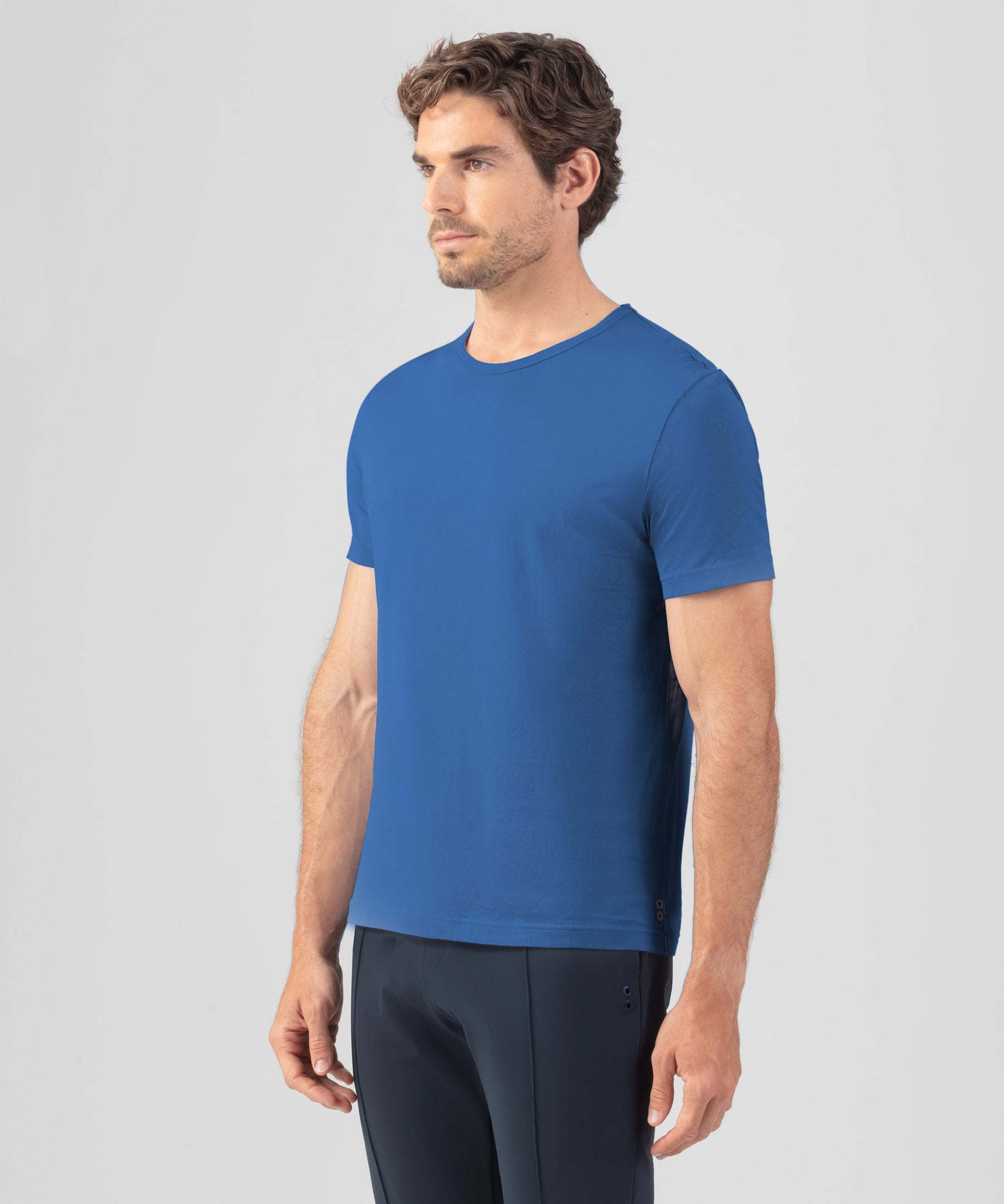 T-Shirt Eyelet Edition: Bleu fjord