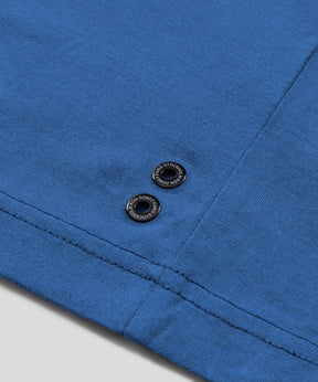 T-Shirt Eyelet Edition: Bleu fjord