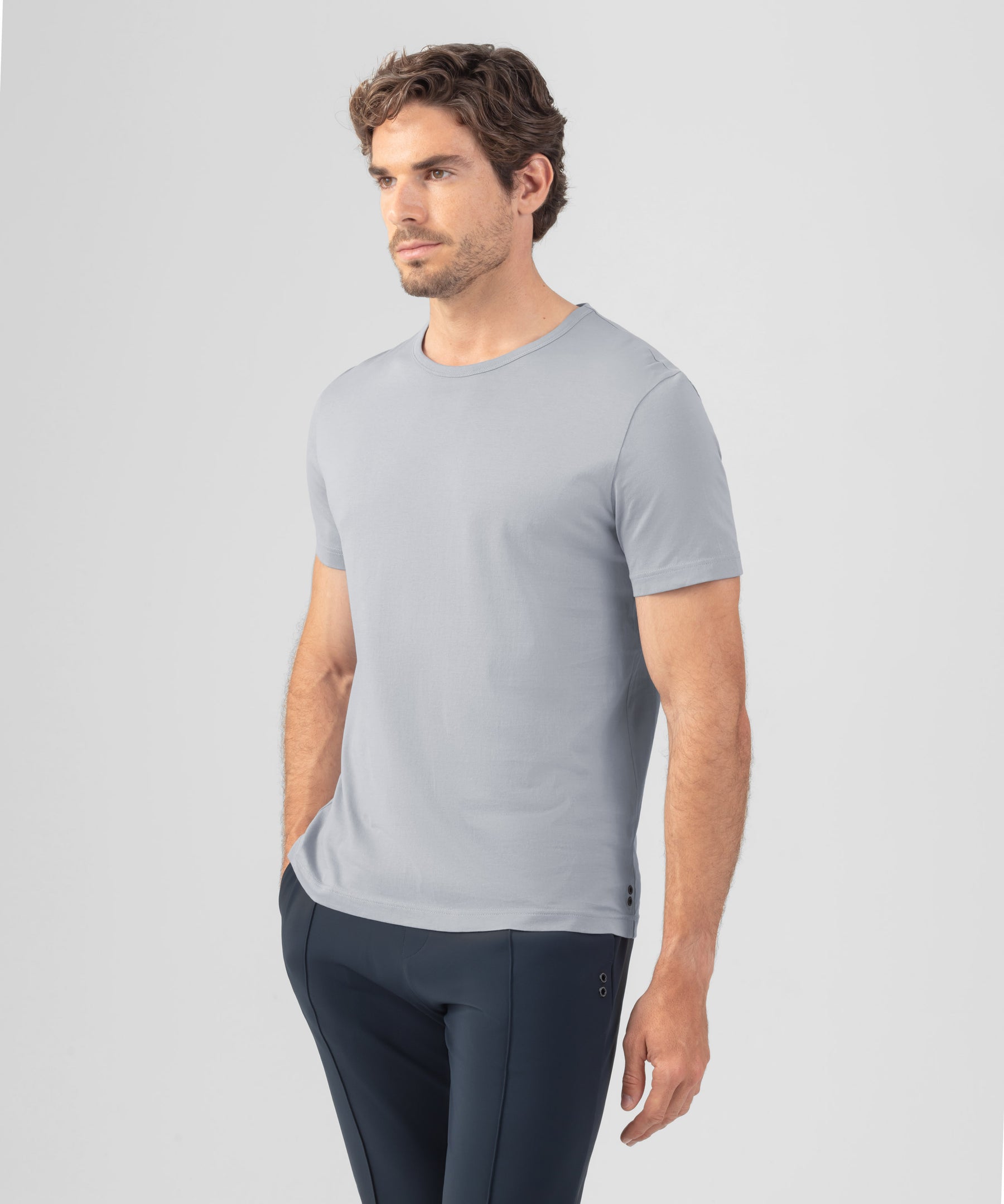 T-Shirt Eyelet Edition: Bleu glacier