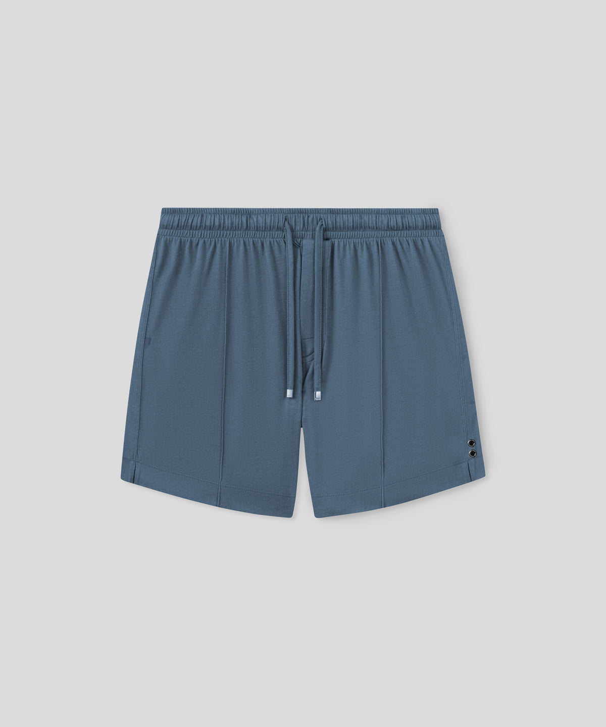 Home Shorts en coton modal: Bleu mer