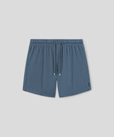 Home Shorts en coton modal: Bleu mer