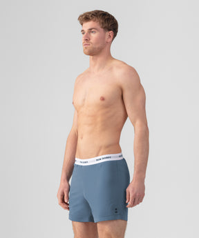 Short de pyjama RON DORFF: Bleu mer