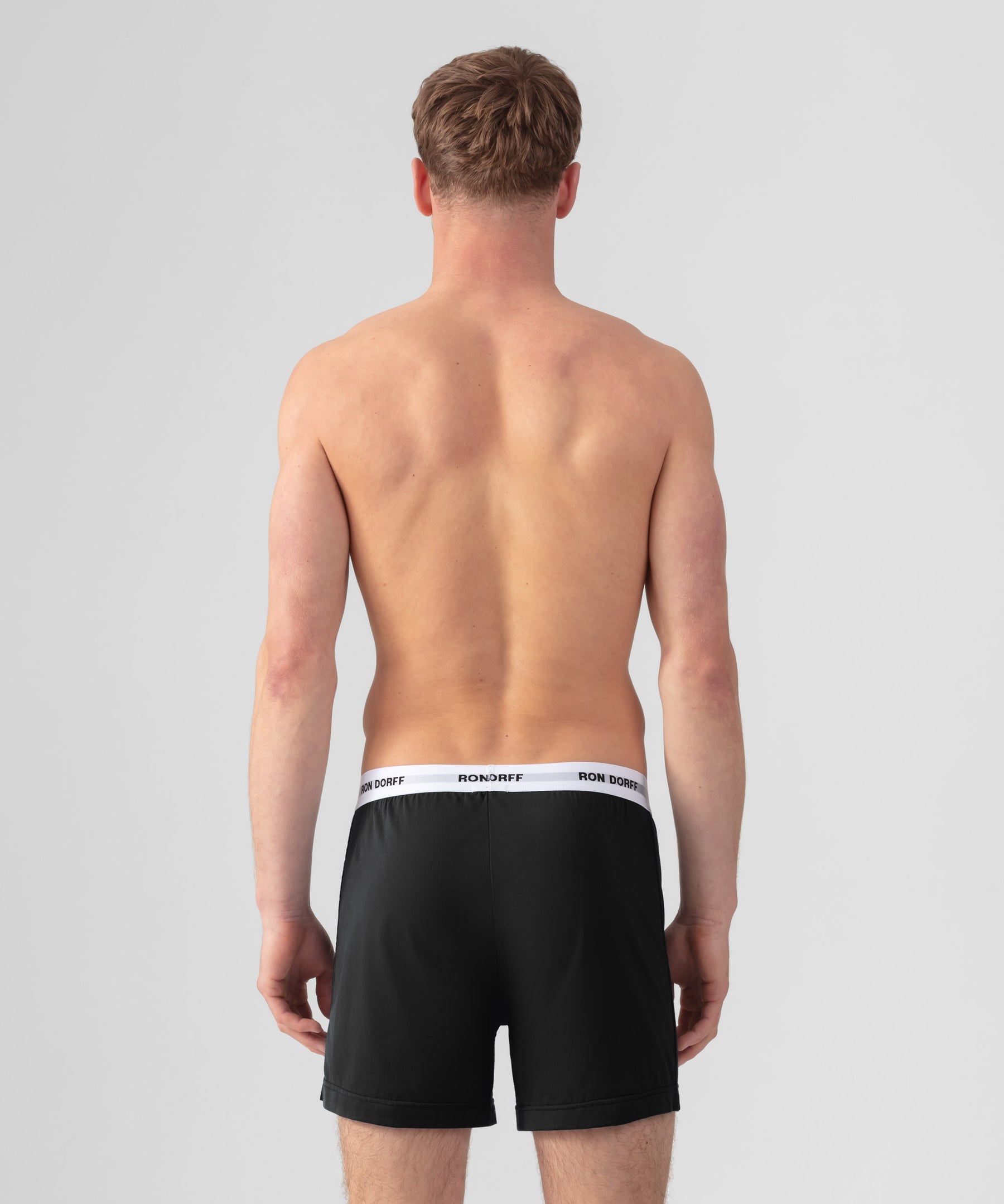 RON DORFF Pyjama Shorts: Black