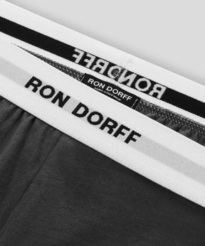 RON DORFF Pyjama Shorts: Black