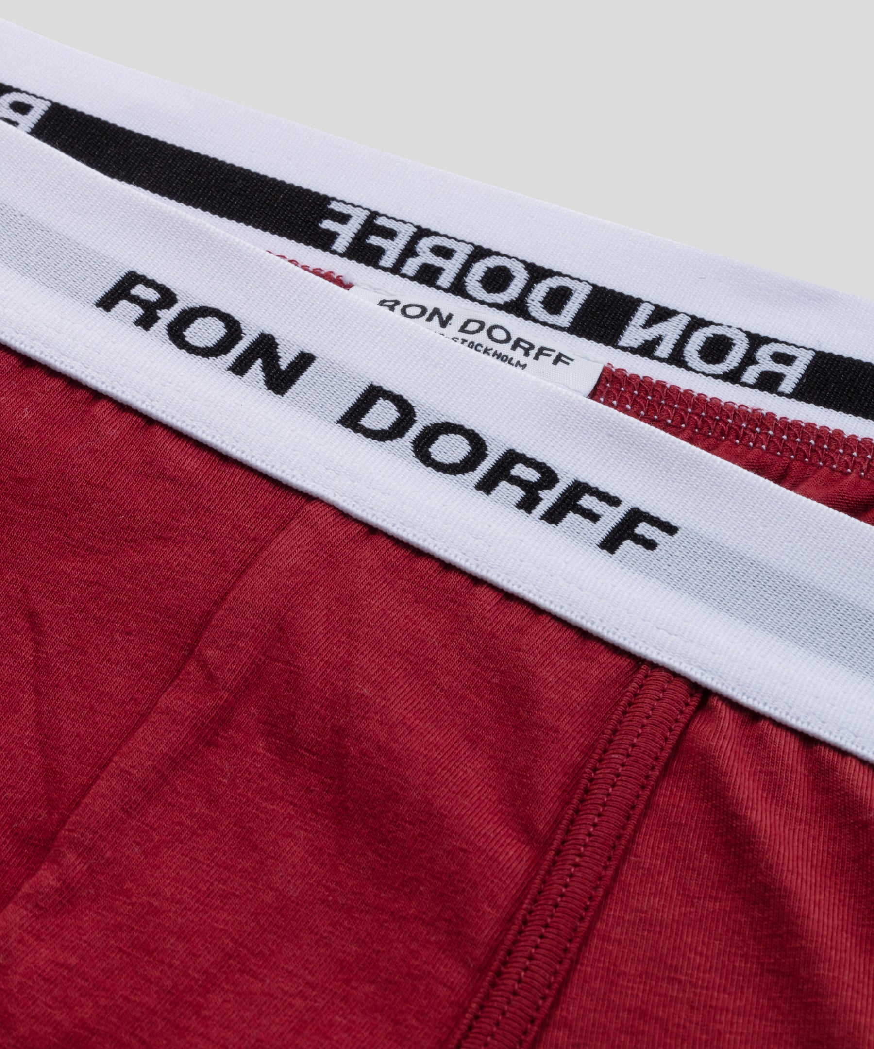 RON DORFF Y-Front Briefs: Burnt Red