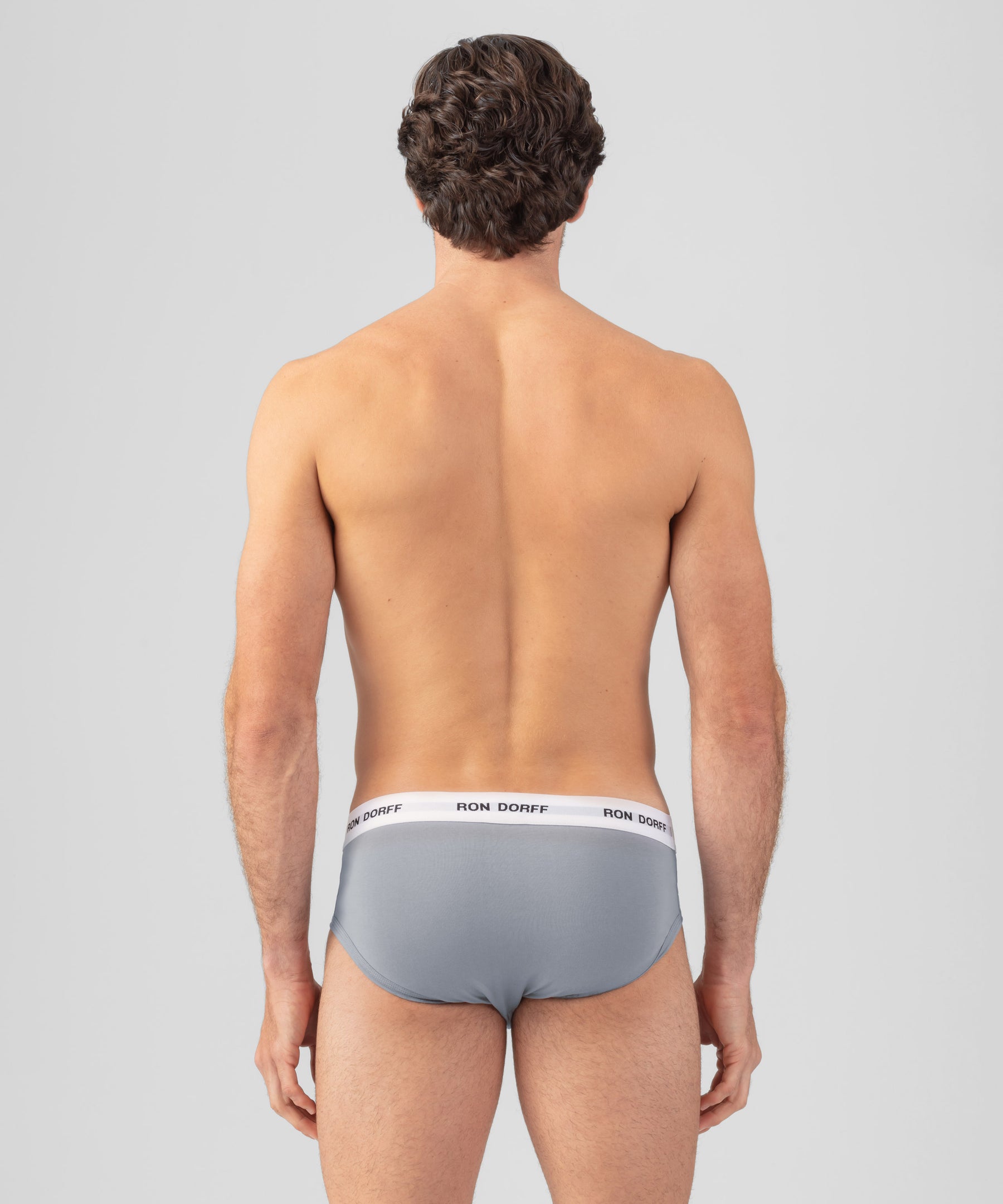 RON DORFF Y-Front Briefs: Glacial Blue