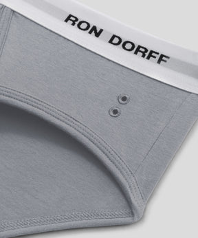 RON DORFF Y-Front Briefs: Glacial Blue