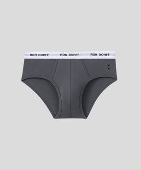 Slip Y-front RON DORFF: Gris lave