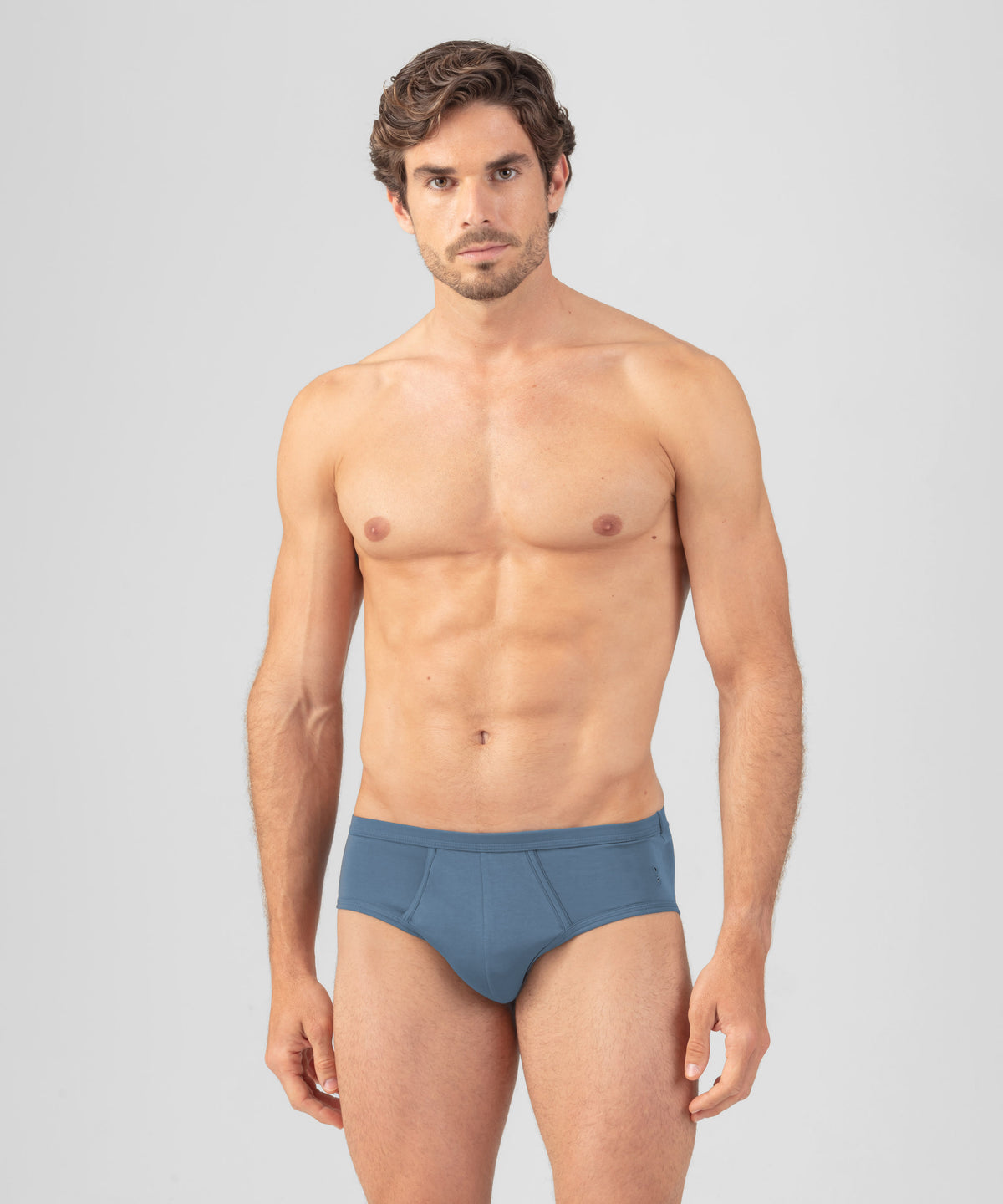 Slip Y-front: Bleu mer