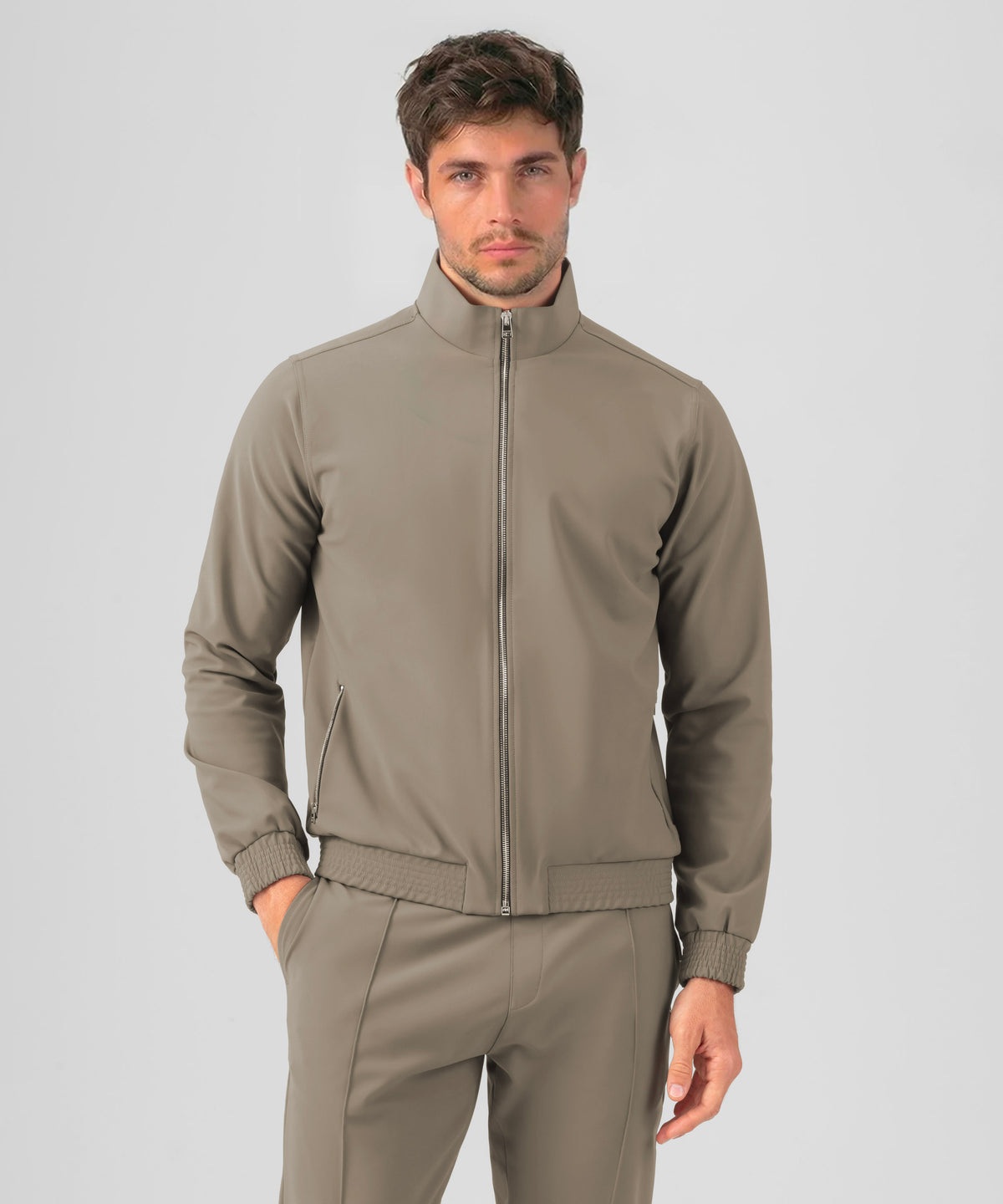 City Jacket: Dusty Beige