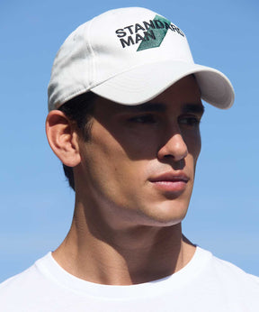 RON DORFF + NATIONAL STANDARD Casquette en coton "STANDARD MAN": Vert cactus