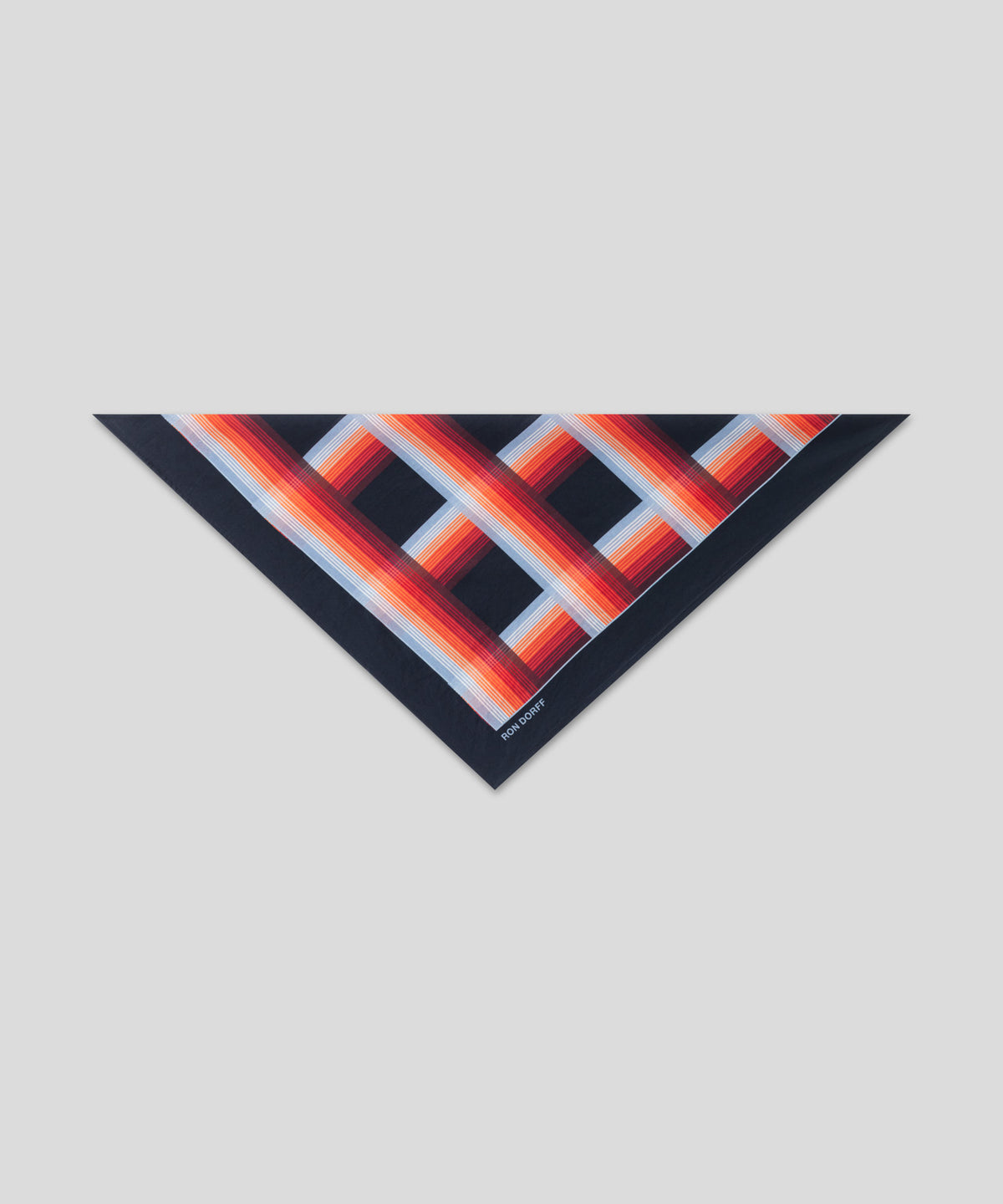 Bandana w. Checkers: Navy