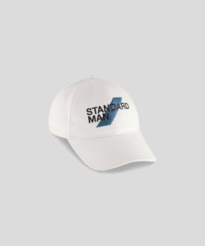 RON DORFF + NATIONAL STANDARD Casquette en coton "STANDARD MAN": Bleu profond