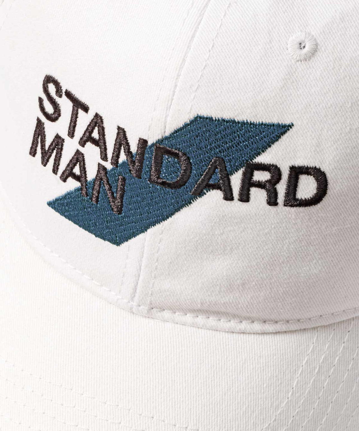 RON DORFF + NATIONAL STANDARD Casquette en coton "STANDARD MAN": Bleu profond