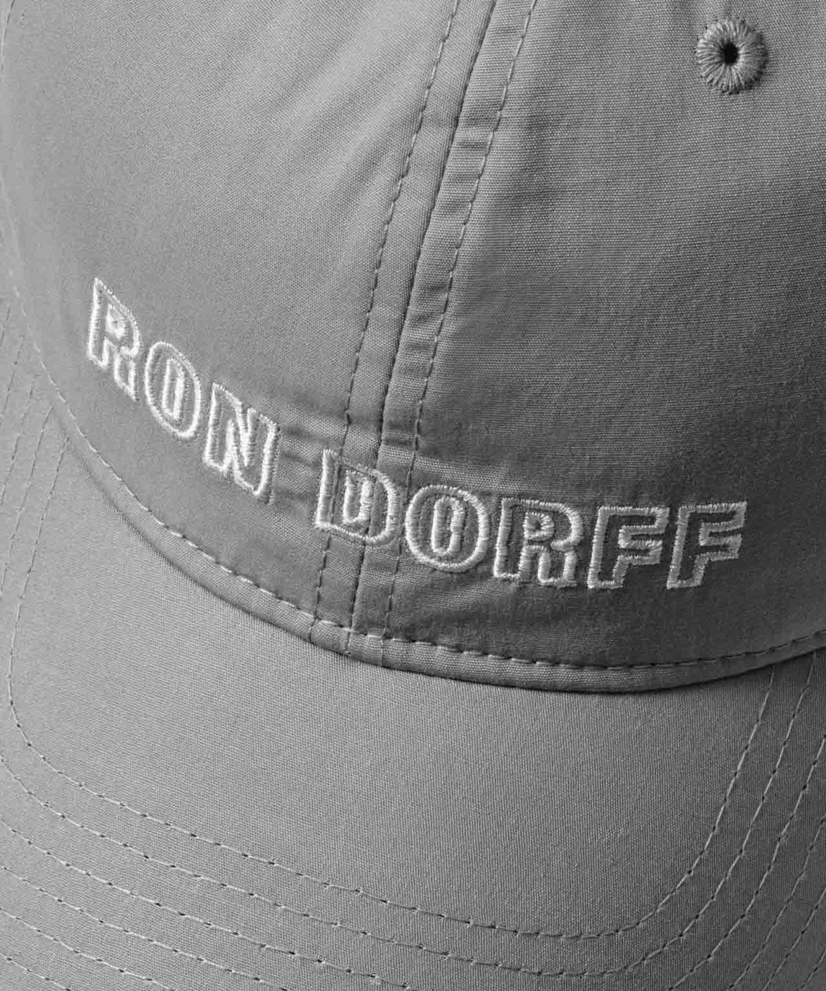 Casquette en coton léger "RON DORFF": Gris cendré