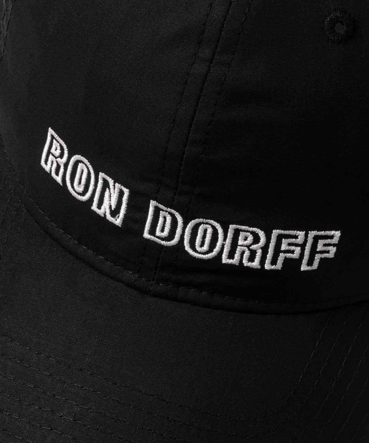 Leichte Baumwoll-Coach-Cap "RON DORFF": Schwarz