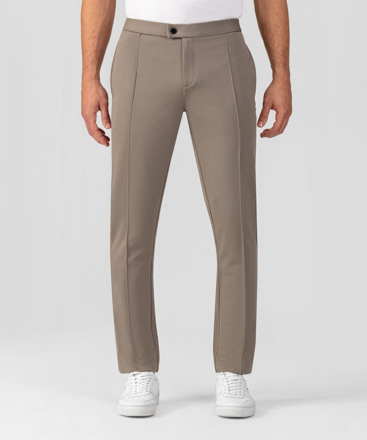 RD Tennis Pants: Beige foncé