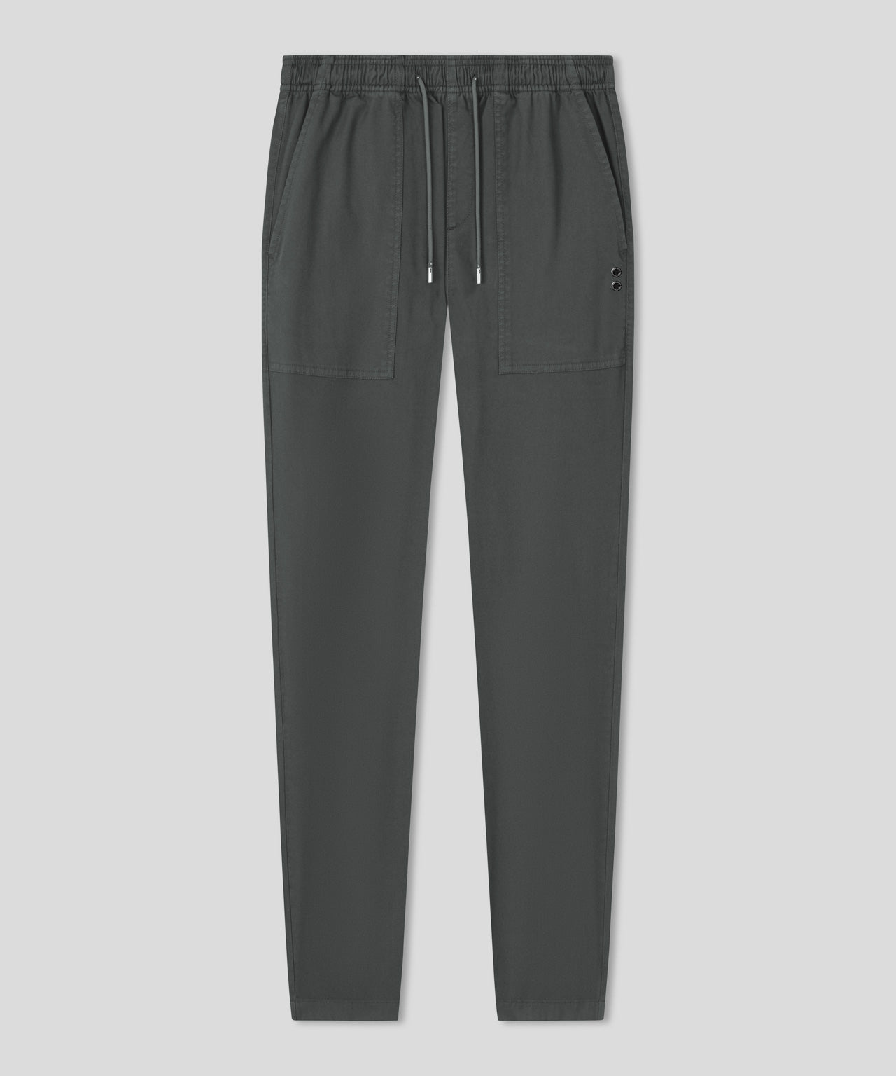 Baumwoll-Sport-Chino-Hose: Green Shadow