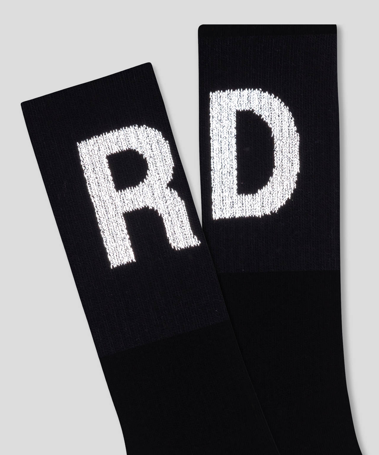RD Sportsocken Reflektierend: Schwarz