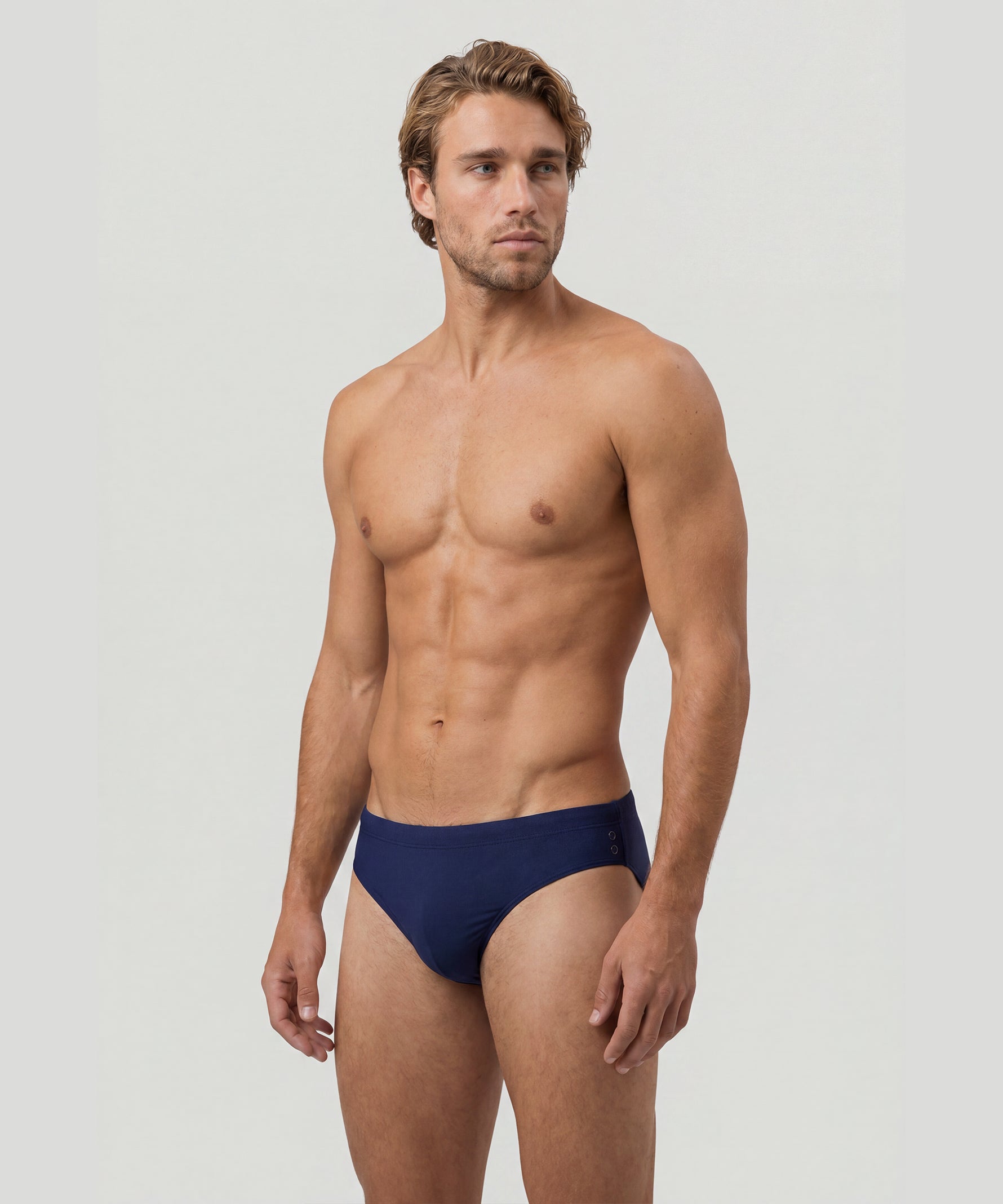 Slim Swim Briefs: Marineblau