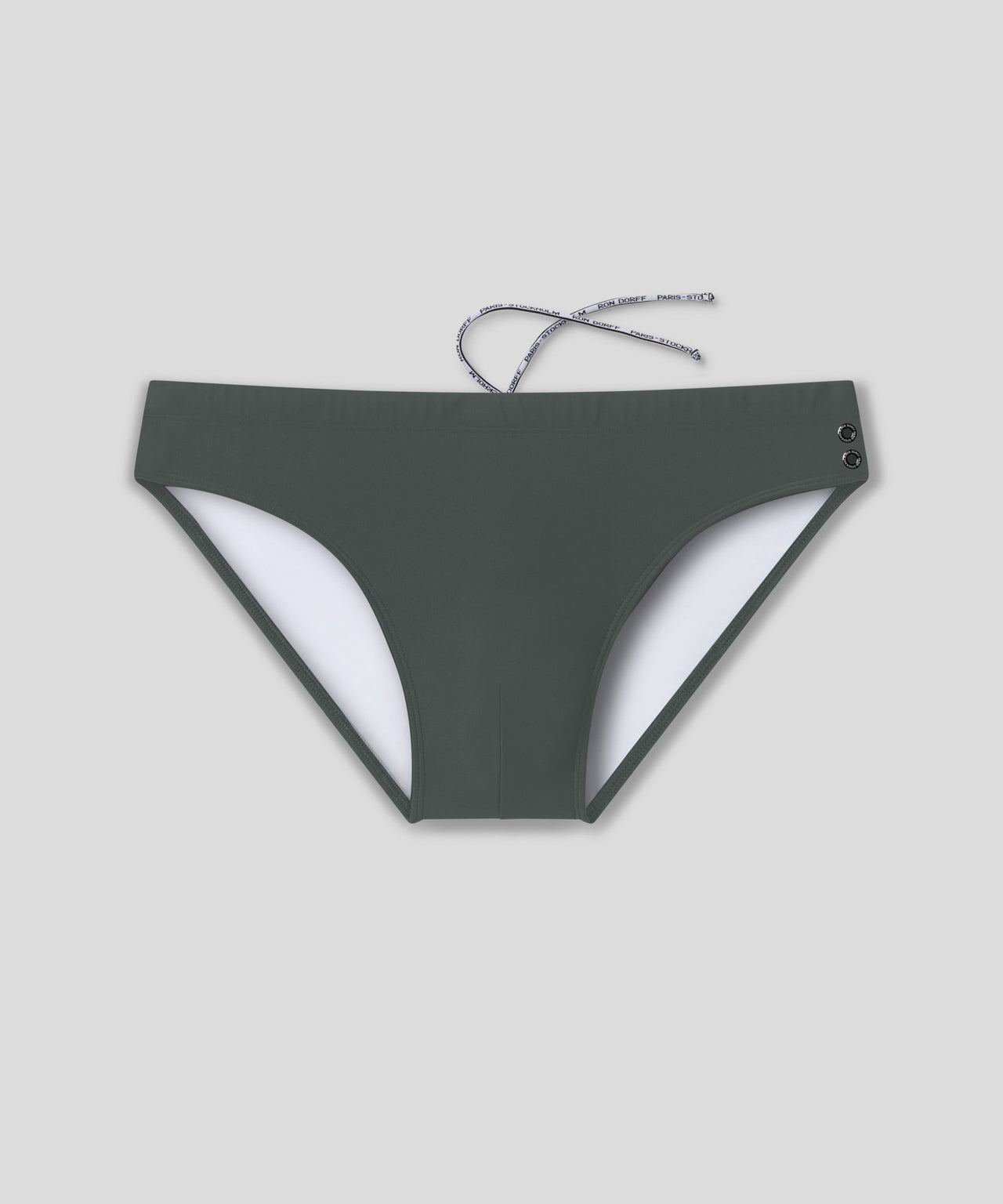 Slip de bain échancré: Vert ombré