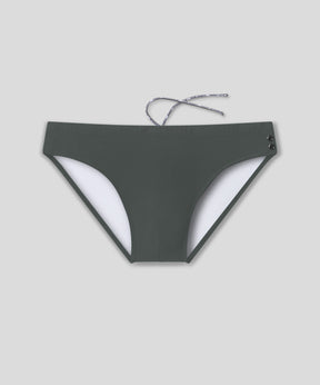 Slip de bain échancré: Vert ombré
