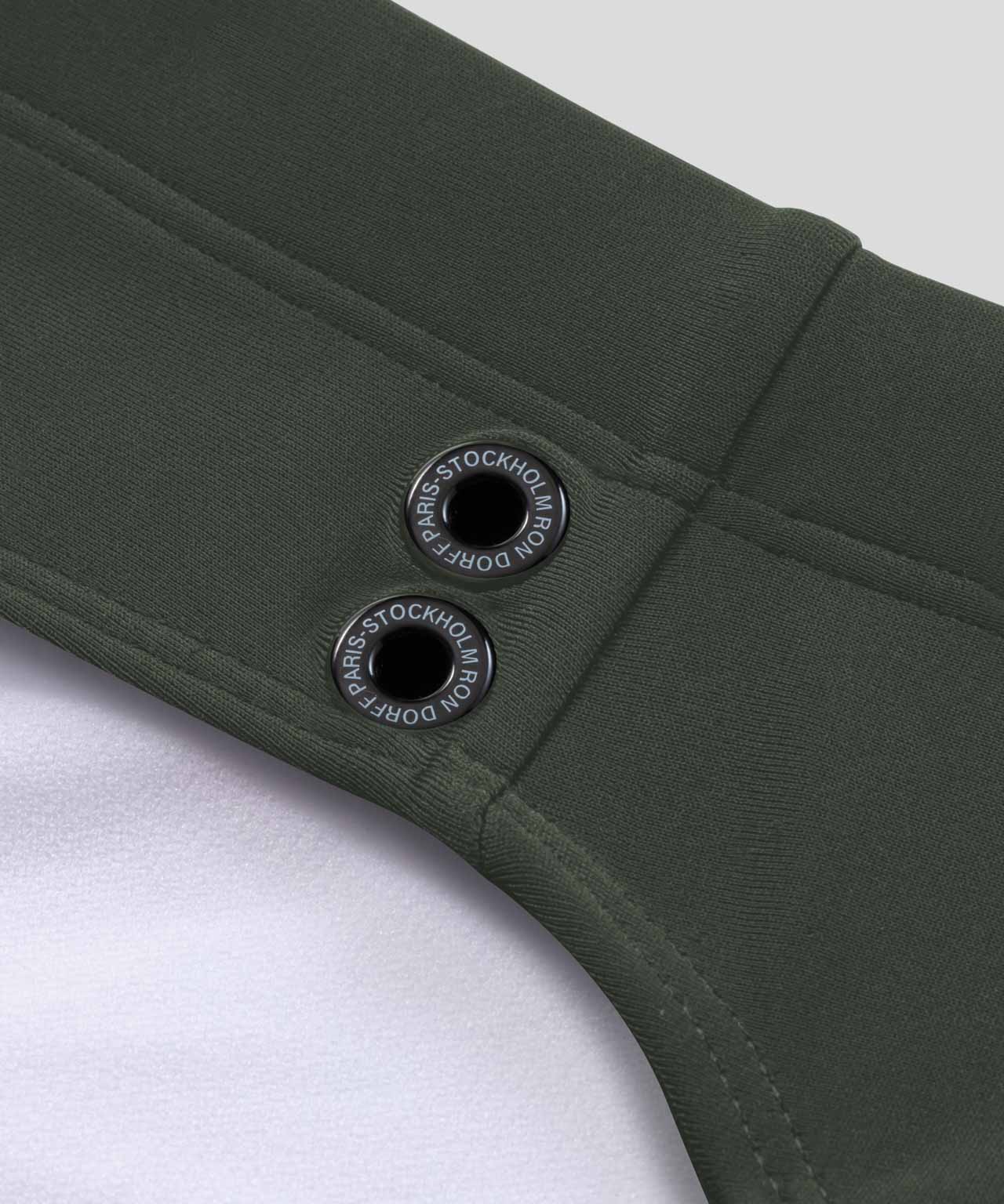Slip de bain échancré: Vert ombré