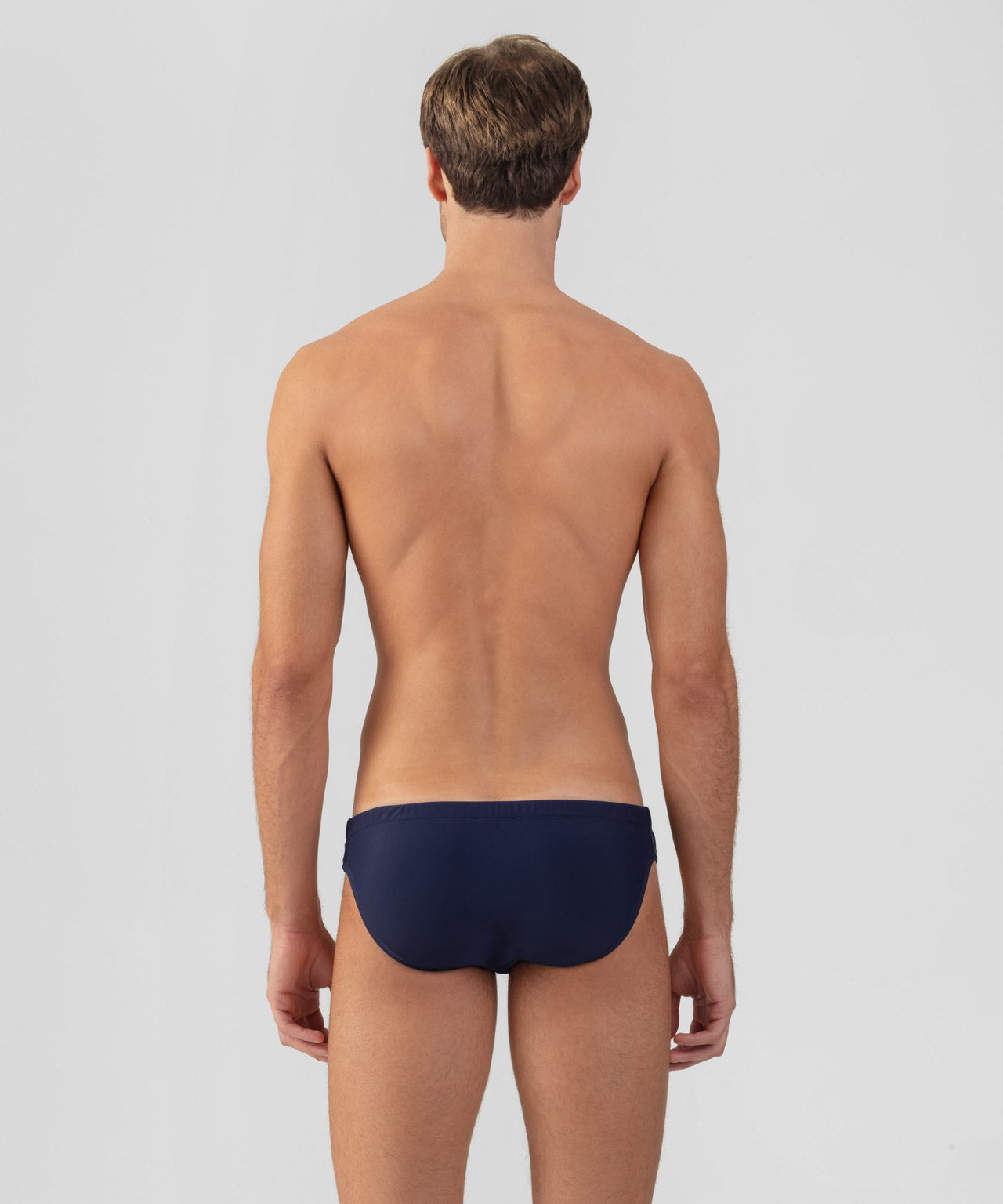 Slim Swim Briefs: Navy