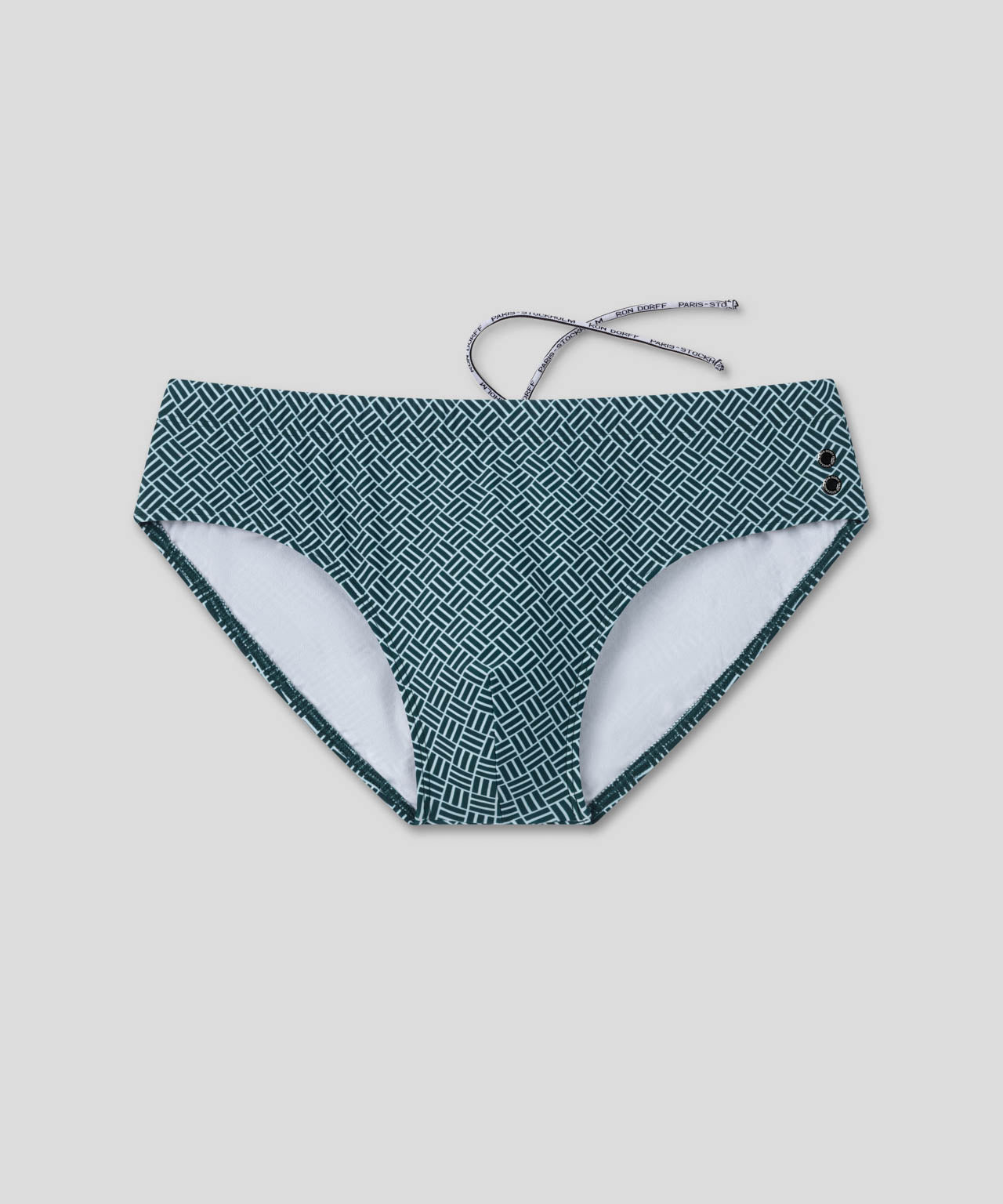 Badeshorts mit Grafikmuster: Pine Green