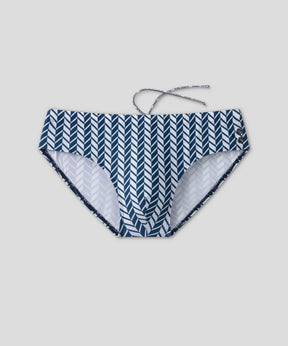 Swim Briefs w. Nordic Pattern: Deep Dive