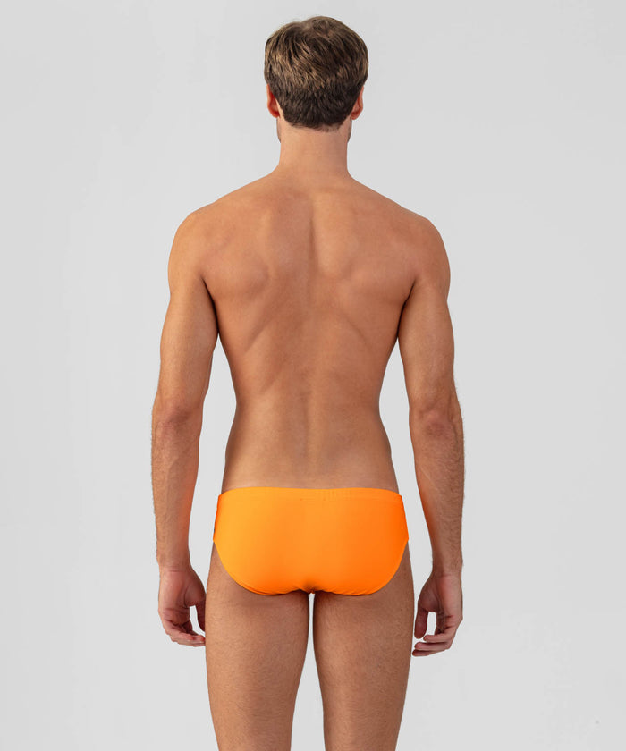 Slip de bain : Orange coucher de soleil
