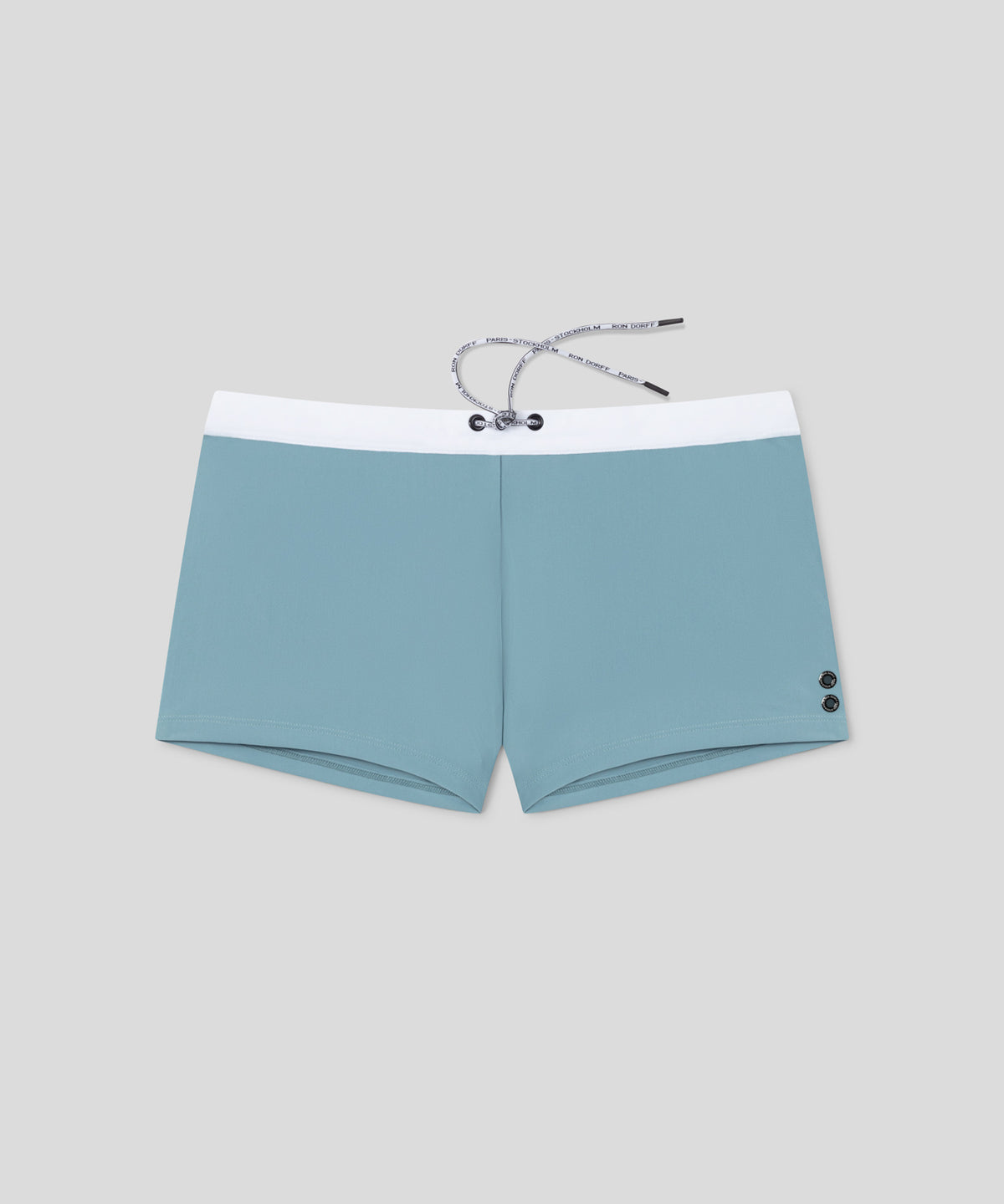 Swim Trunks w. Waistband: Aquamarine