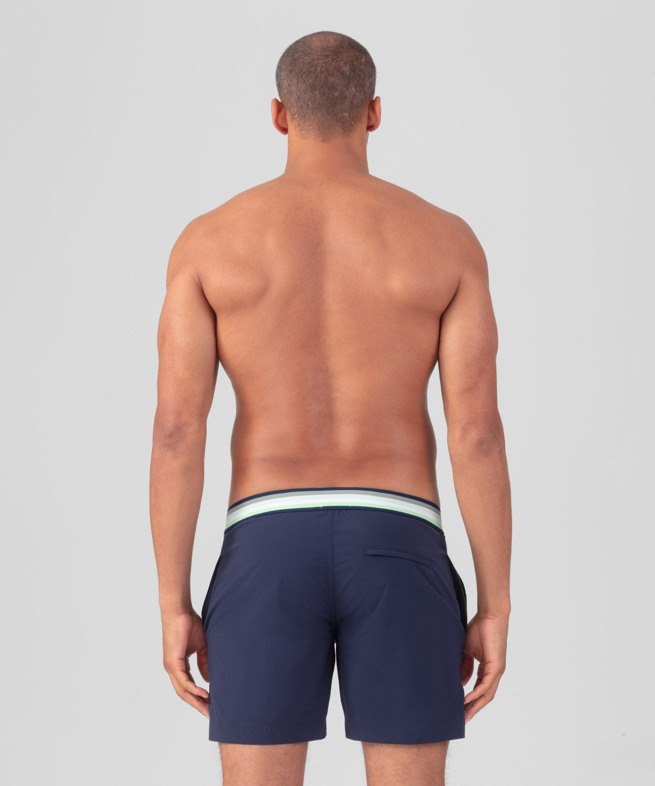 Short de bain urbain : Bleu abyssal