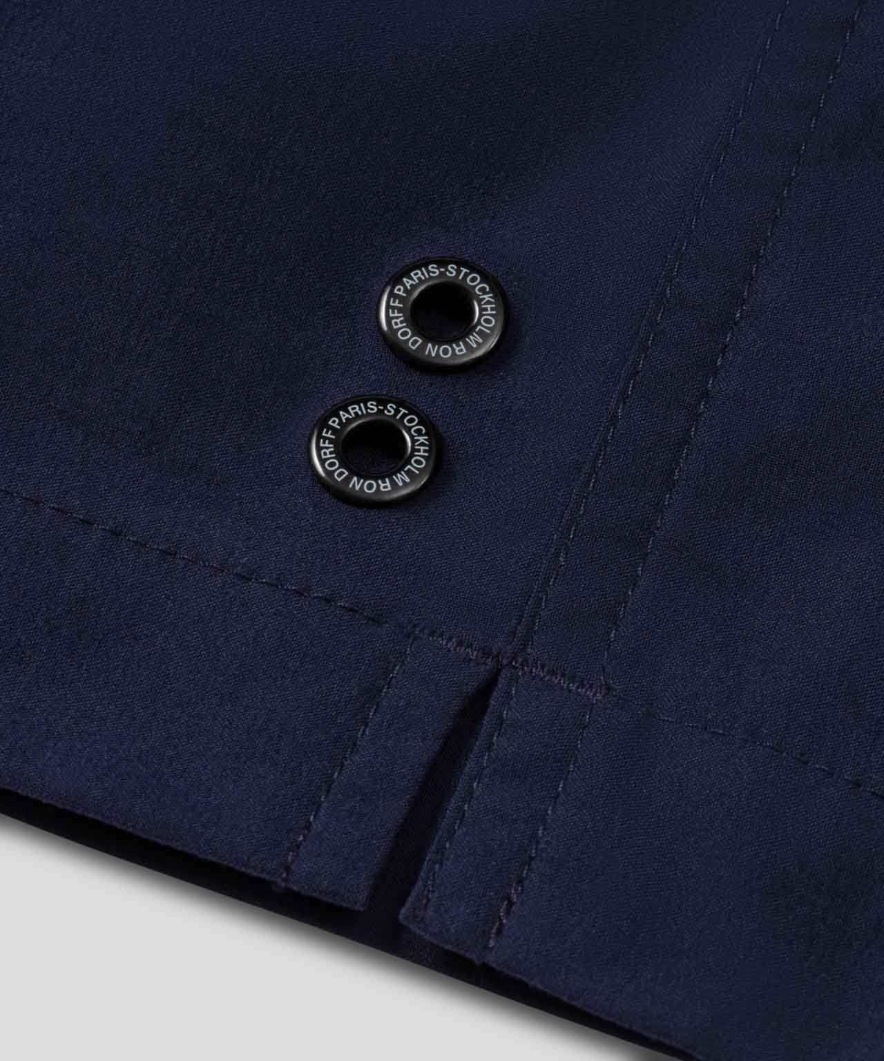 Short de bain urbain : Bleu abyssal