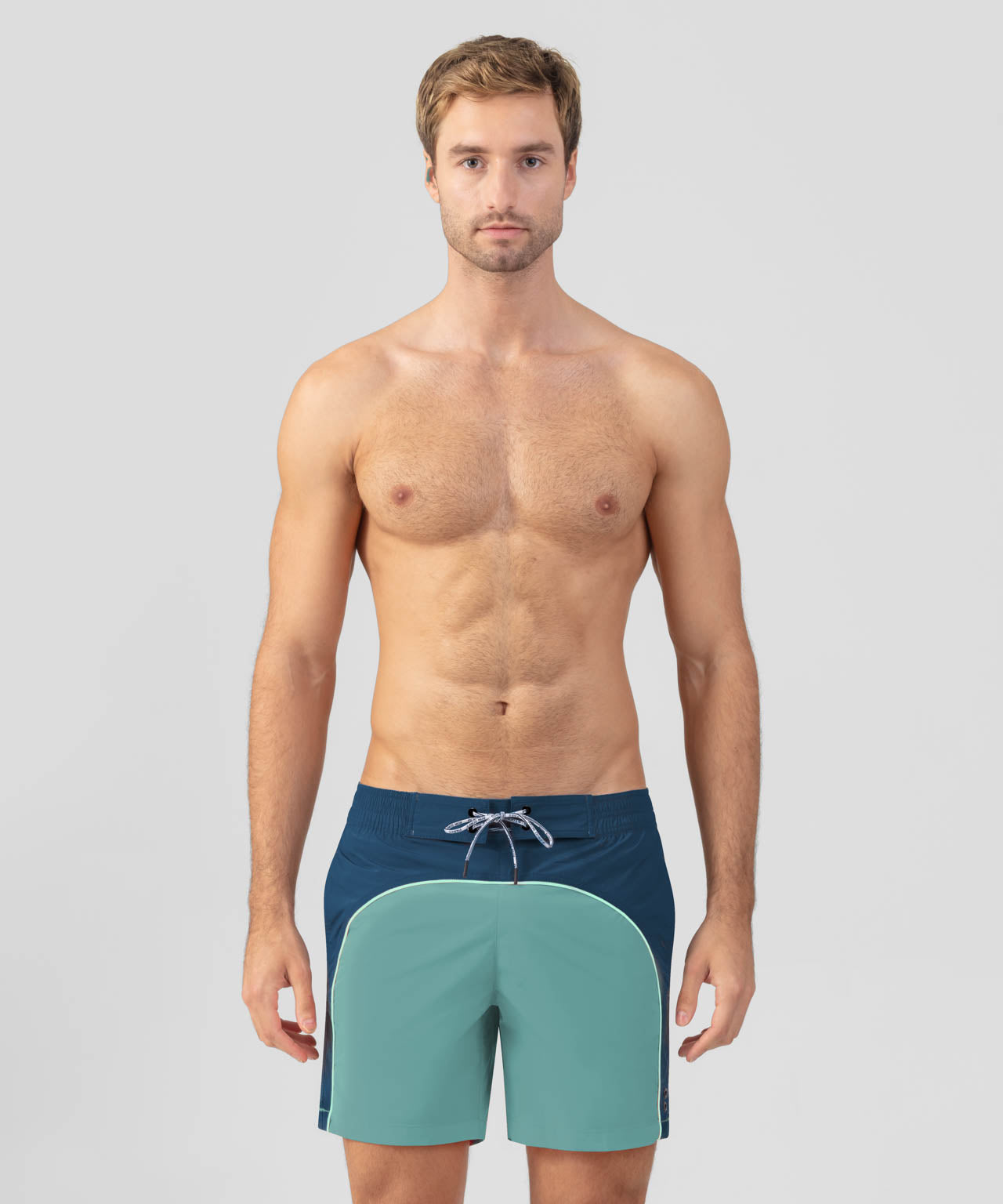 Board Shorts : Plongée profonde/Aigue-marine