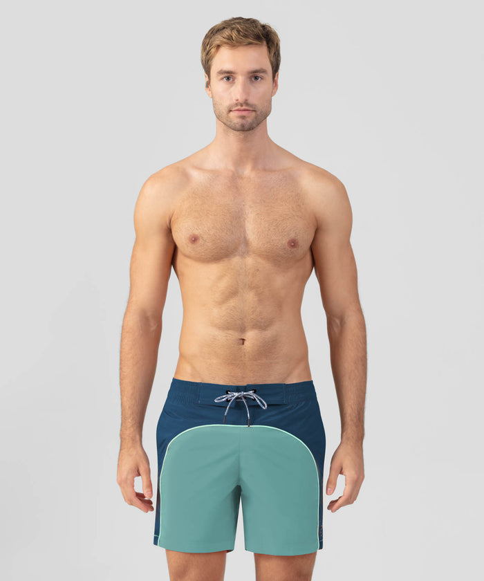 Board Shorts : Plongée profonde/Aigue-marine
