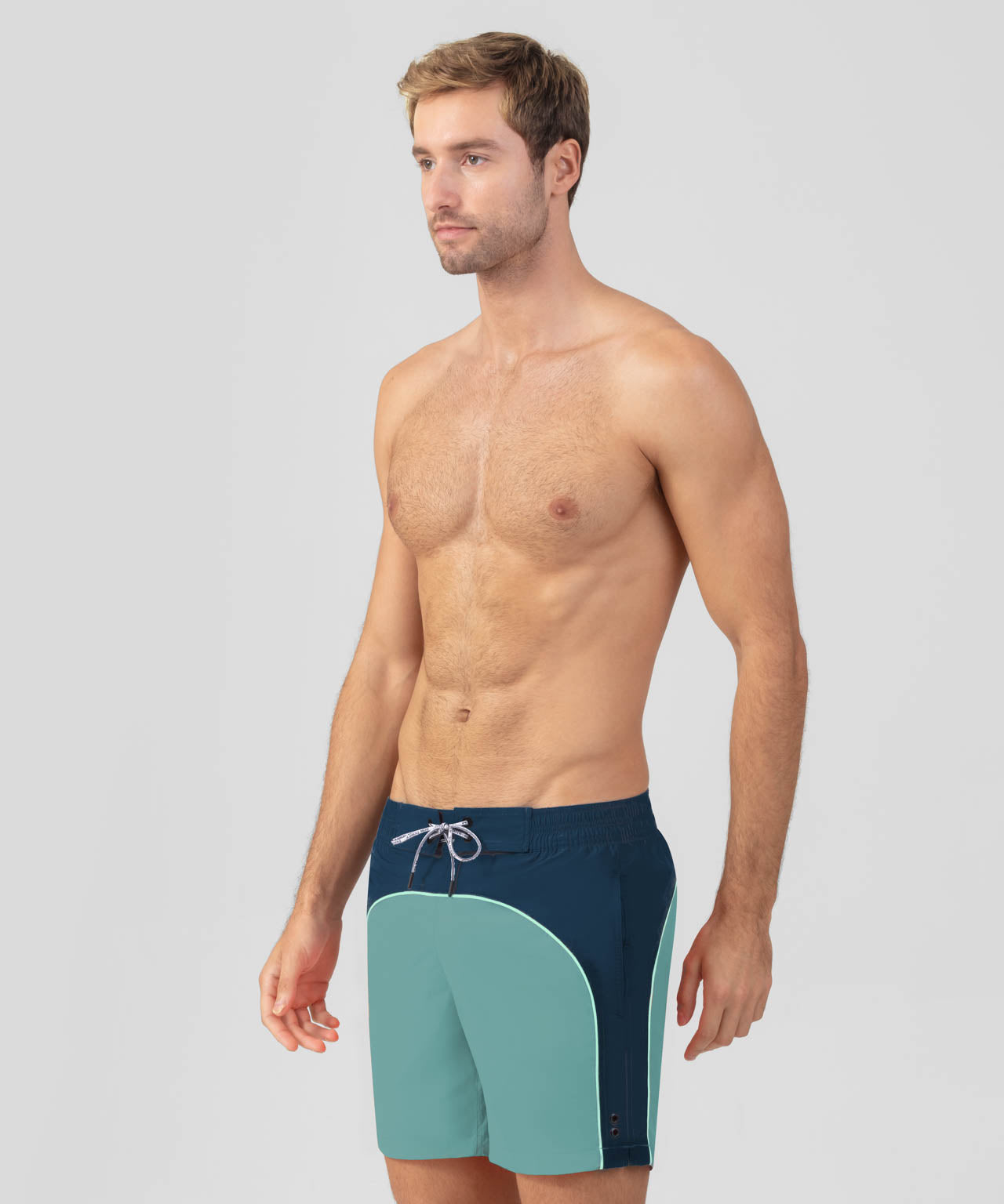 Board Shorts : Plongée profonde/Aigue-marine
