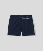 RD Exerciser Shorts avec bandes rayées: Bleu marine