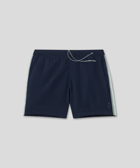 RD Exerciser Shorts w. Side Stripes: Navy