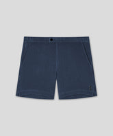 Cotton Terry Tennis Shorts: Deep Ocean