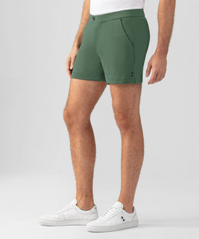 RD Tennis Shorts: Vert cactus