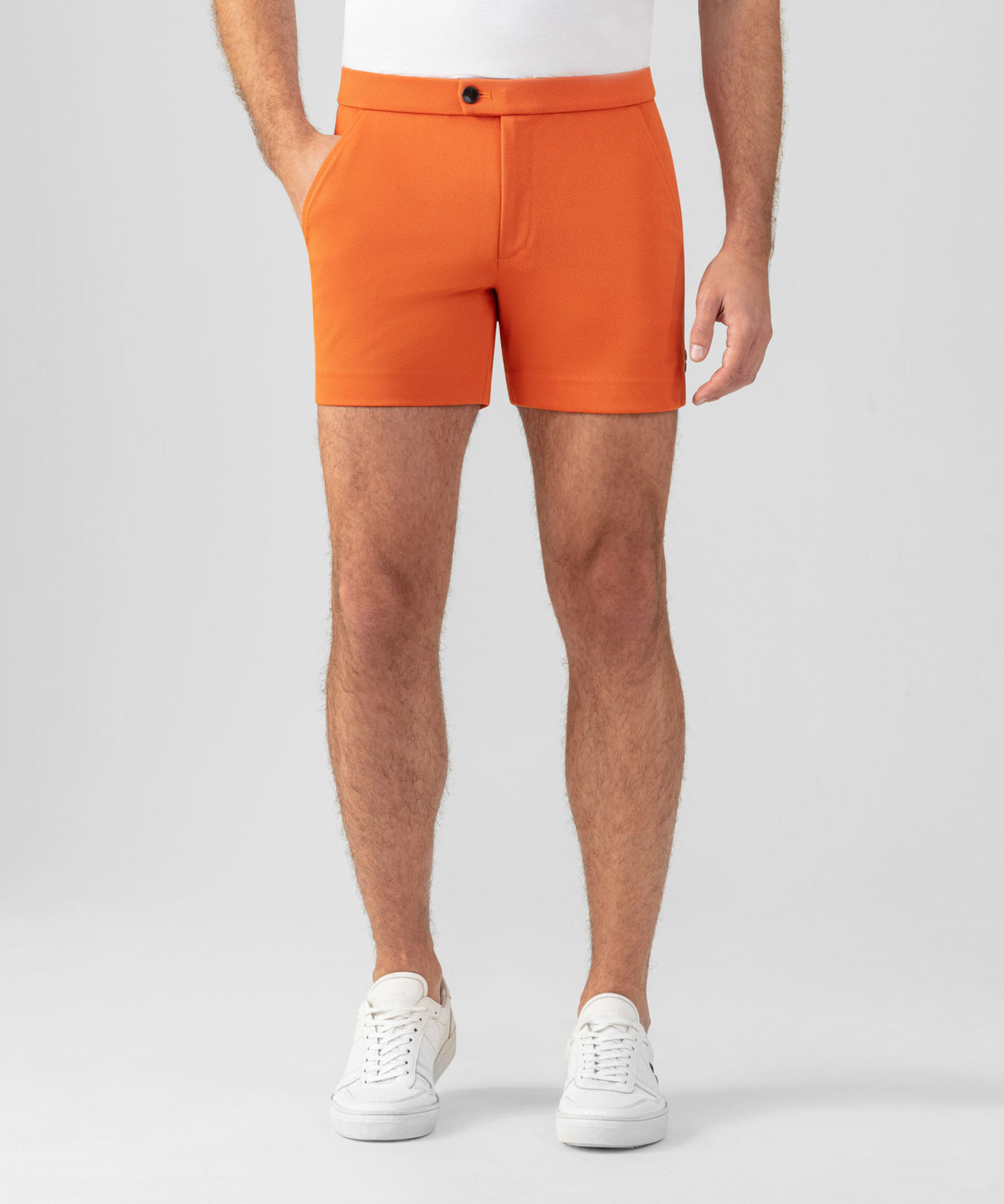 RD Tennis Shorts: Orange foncé