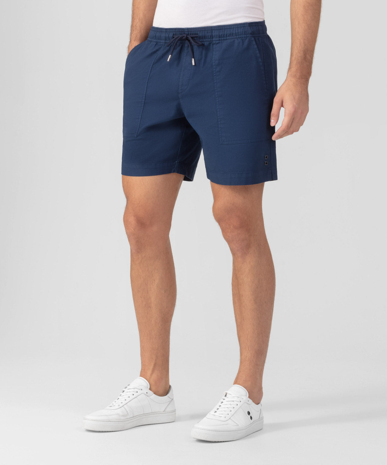 Cotton Sports Chino Shorts: Deep Ocean