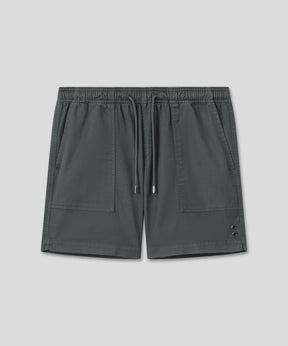 Cotton Sports Chino Shorts: Green Shadow